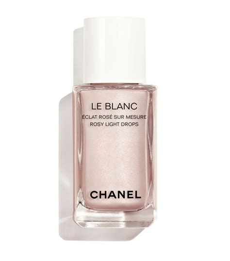 chanel le blanc rose light drops.